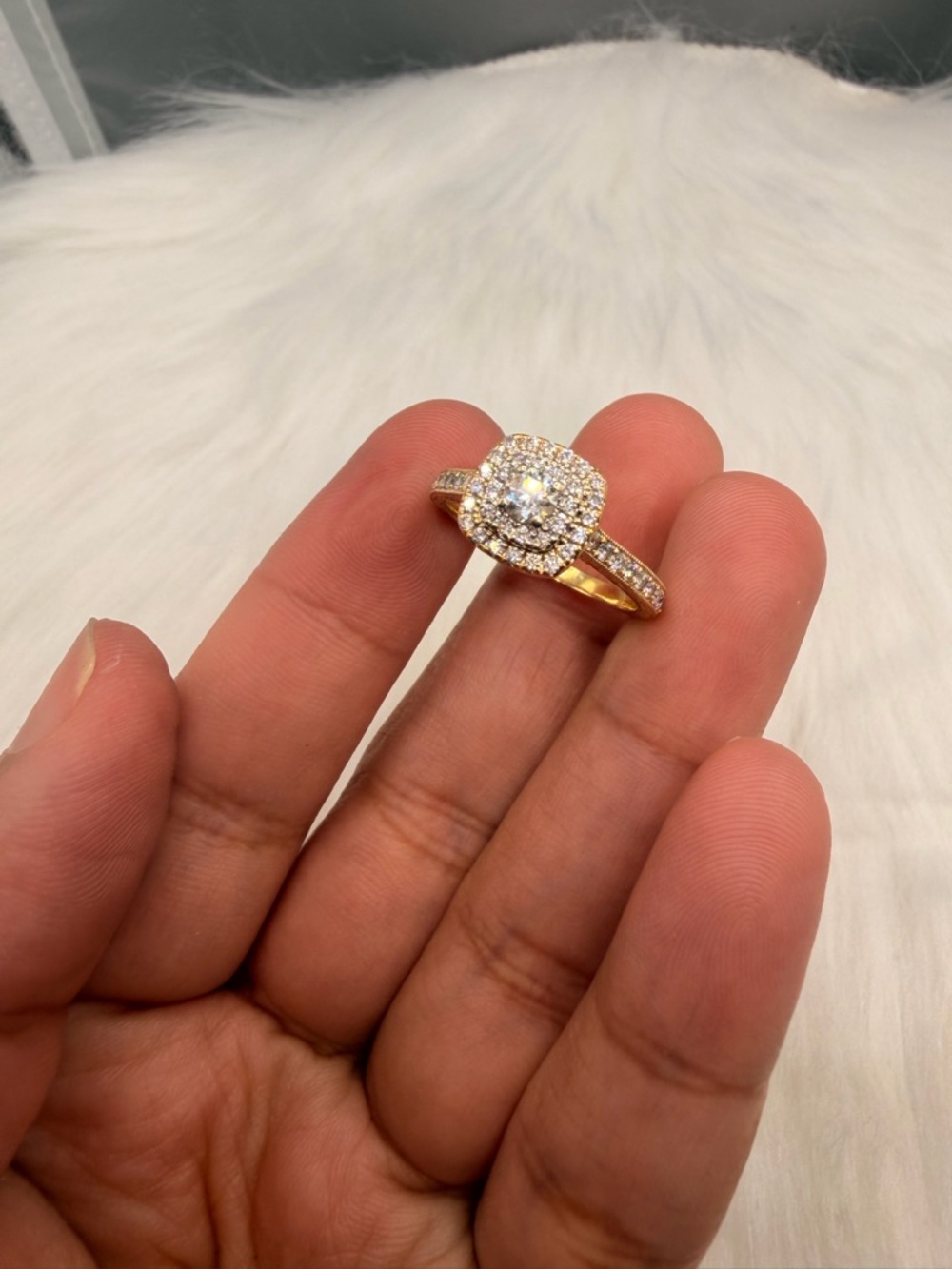 Solid 14k Gold Natural Diamond